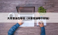 大烟雾油在哪买（大雾烟油哪个好抽）